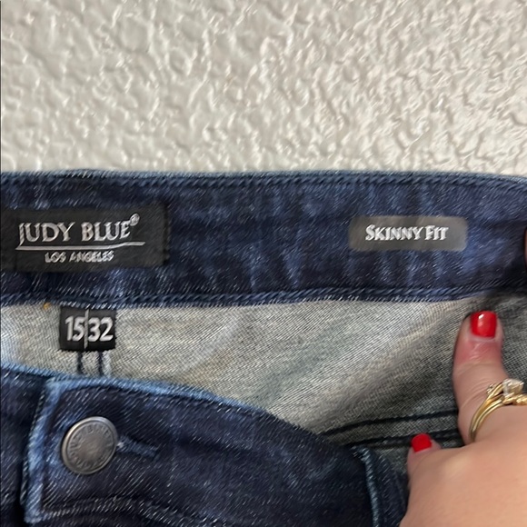 Judy Blue Women's Blue Jeans Skinny High Rise size 15/32 - Picture 4 of 7